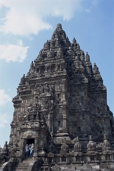 The Hindu temple of Prambanan