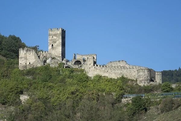 Hinterhaus castle ruins, Spitz, Wachau Valley, UNESCO World Heritage Site, Lower Austria
