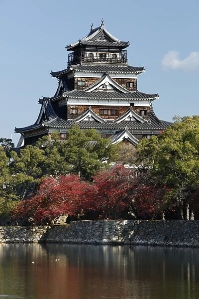 Hiroshima Castle, Hiroshima, Western Honshu, Japan, Asia