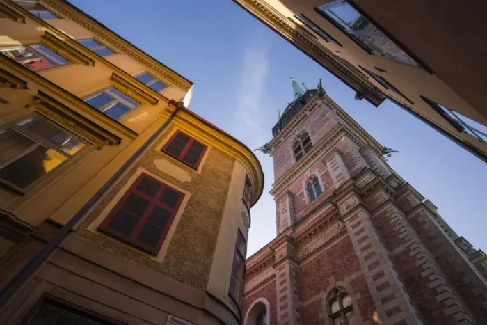Framed Print : Historic buildings in Gamla Stan, Stockholm, Sweden, Scandinavia, Europe Framed Print : Historic buildings in Gamla Stan, Stockholm, Sweden, Scandinavia, Europe