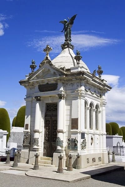 Historic Cemetery in Punta Arenas City, Magallanes Province, Patagonia