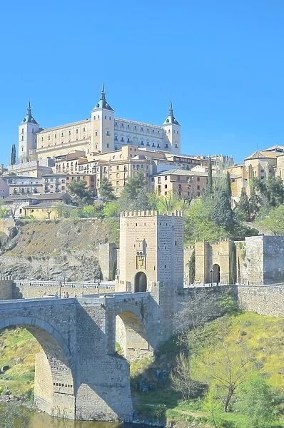 Historic city and bridge, Toledo, UNESCO World Heritage Site, Castilla La Mancha