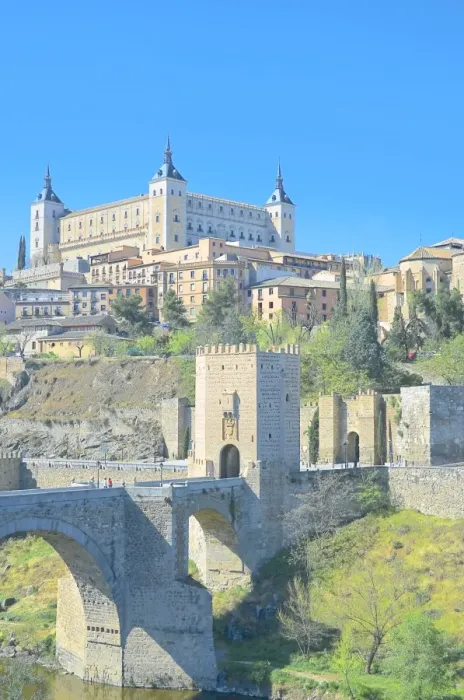 Framed Print : Historic city and bridge, Toledo, UNESCO World Heritage Site, Castilla La Mancha Framed Print : Historic city and bridge, Toledo, UNESCO World Heritage Site, Castilla La Mancha