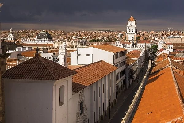 Historic City of Sucre seen from Iglesia Nuestra Senora de La Merced (Church of Our Lady of Mercy)