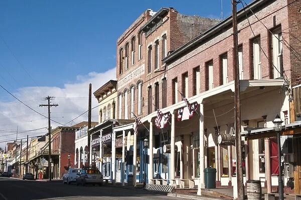 Historic downtown Virginia City, Nevada, United States of America, North America