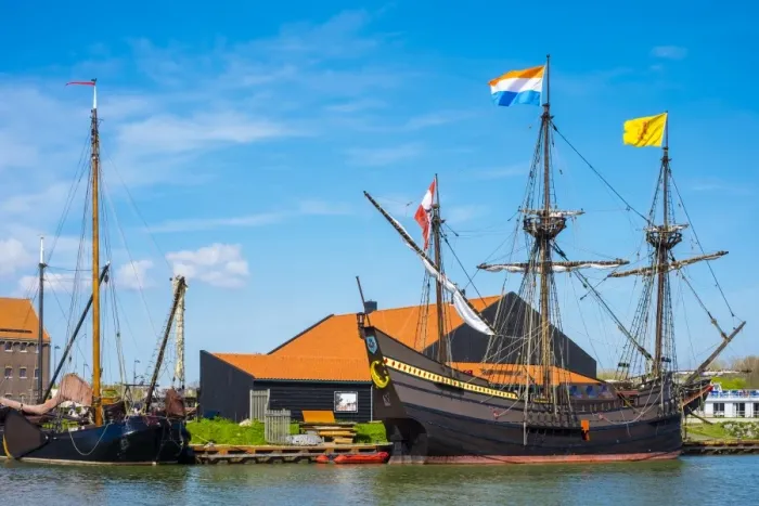 Framed Print : Historic Dutch sailing ship in the Museumhaven, Centrum Varend Erfgoed Hoorn, Hoorn Framed Print : Historic Dutch sailing ship in the Museumhaven, Centrum Varend Erfgoed Hoorn, Hoorn