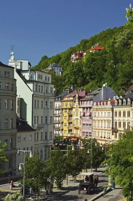 Framed Print : Historic spa section of Karlovy Vary, Bohemia, Czech Republic, Europe Framed Print : Historic spa section of Karlovy Vary, Bohemia, Czech Republic, Europe