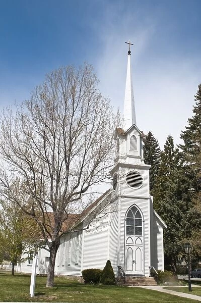 Historic St. Peters Episcopal Church, Carson City, Nevada, United States of America, North America