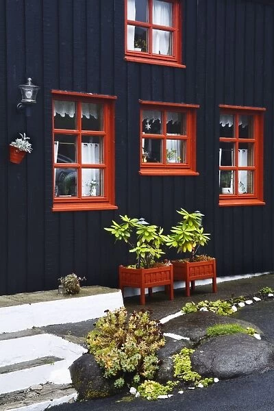 Historic Tinganes district, City of Torshavn, Faroe Islands, Kingdom of Denmark, Europe