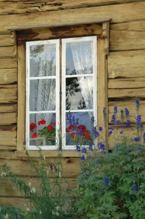 Framed Print : Historic wooden buildings Framed Print : Historic wooden buildings