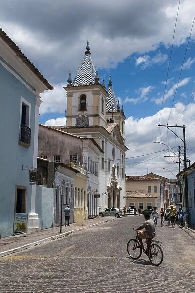 Historical center of Cachoeira near Salvador da Bahia, Bahia, Brazil, South America