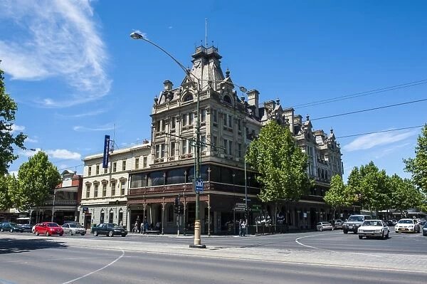 Historical Shamrock Hotel, Bendigo, Victoria, Australia, Pacific