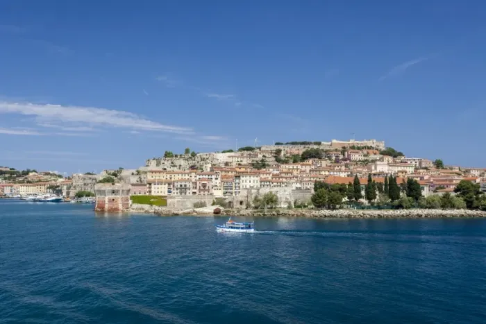 Framed Print : Historical Torre Della Linguella overlooking sea, Portoferraio, Elba Island, Livorno Province Framed Print : Historical Torre Della Linguella overlooking sea, Portoferraio, Elba Island, Livorno Province