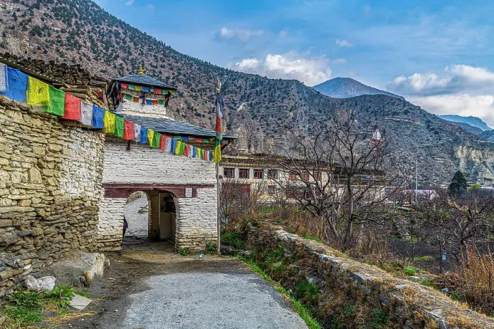 Framed Print : Historical village of Marpha, Jomsom, Himalayas, Nepal, Asia Framed Print : Historical village of Marpha, Jomsom, Himalayas, Nepal, Asia