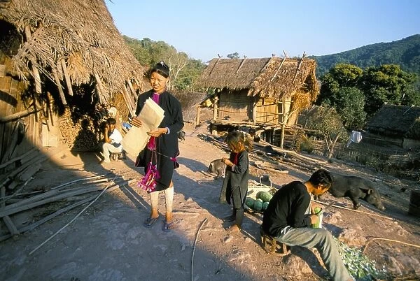 Hmong village of Ban Mak Phoun