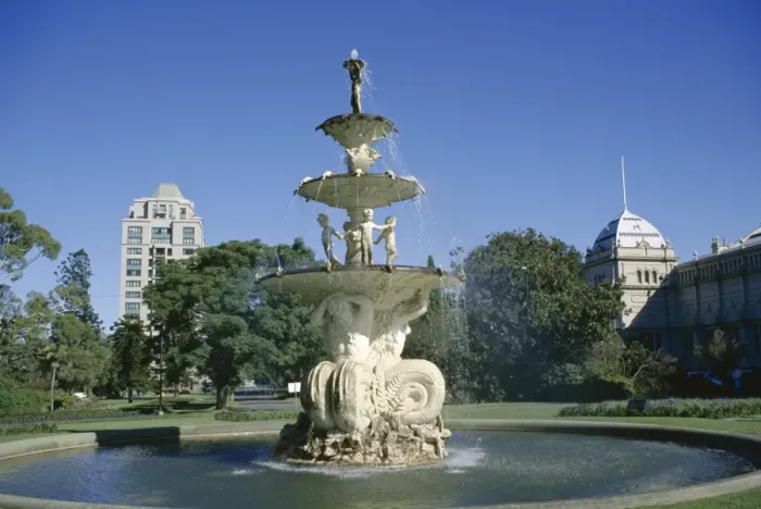 Framed Print : Hochgurtel fountain, Carlton Gardens, Melbourne, Victoria, Australia, Pacific Framed Print : Hochgurtel fountain, Carlton Gardens, Melbourne, Victoria, Australia, Pacific