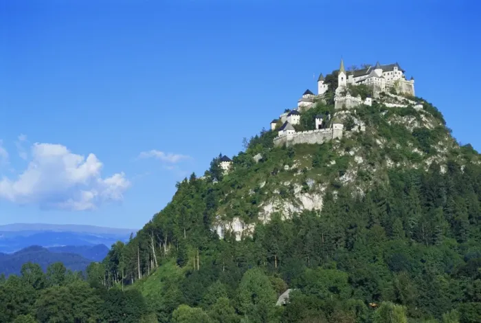 Framed Print : Hochosterwitz Castle, Carinthia, Austria, Europe