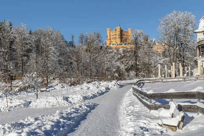 Framed Print : Hohenschwangau Castle, Schwangau, Fussen, Swabia, Bavarian Alps, Bavaria, Germany, Europe Framed Print : Hohenschwangau Castle, Schwangau, Fussen, Swabia, Bavarian Alps, Bavaria, Germany, Europe