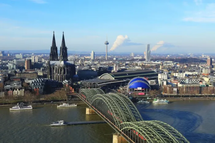 Framed Print : Hohenzollern Bridge with Cologne Cathedral, Cologne, North Rhine-Westphalia, Germany Framed Print : Hohenzollern Bridge with Cologne Cathedral, Cologne, North Rhine-Westphalia, Germany