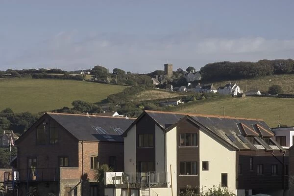 Holiday flats in the village of East Portlemouth, Salcombe, South Hams