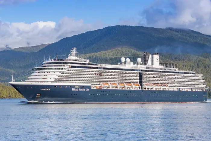 Framed Print : The Holland America cruise ship Zuiderdam in Southeast Alaska, United States of America Framed Print : The Holland America cruise ship Zuiderdam in Southeast Alaska, United States of America