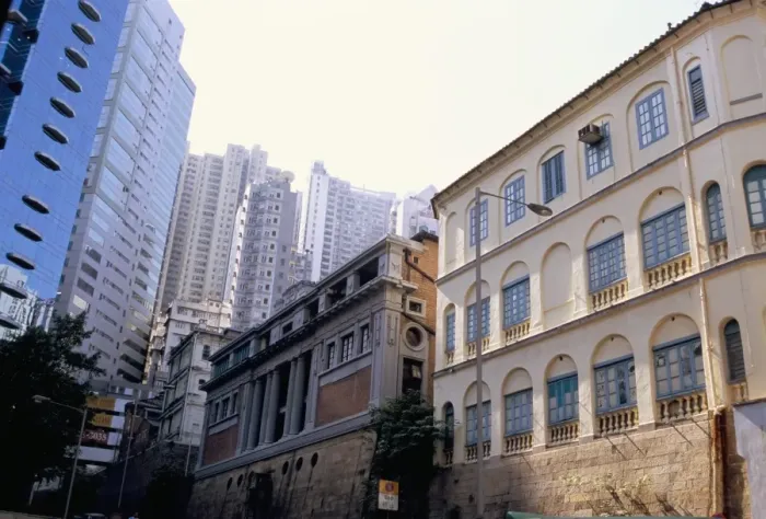 Framed Print : Hollywood Road Police Station (colonial), Hong Kong Island, Hong Kong, China, Asia Framed Print : Hollywood Road Police Station (colonial), Hong Kong Island, Hong Kong, China, Asia