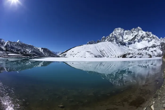 Framed Print : Holy lake of Dudh Pokhari with Pharilapche behind, Gokyo, Solukhumbu District, Sagarmatha National Park, UNESCO World Heritage Site, Nepal, Himalayas, Asia Framed Print : Holy lake of Dudh Pokhari with Pharilapche behind, Gokyo, Solukhumbu District, Sagarmatha National Park, UNESCO World Heritage Site, Nepal, Himalayas, Asia