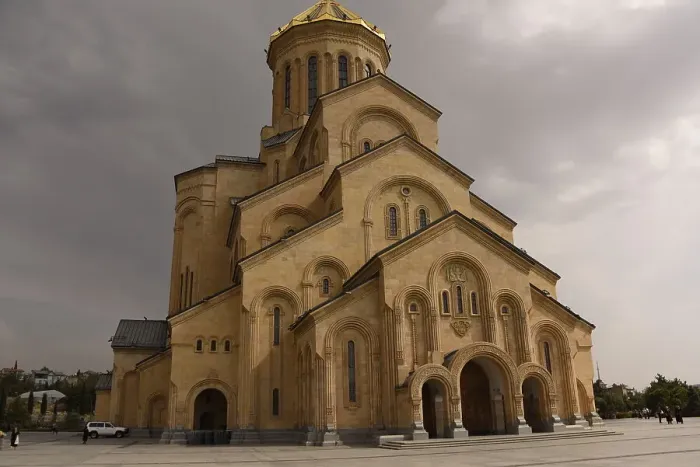Framed Print : Holy Trinity Cathedral of Tbilisi, Georgia, Central Asia, Asia Framed Print : Holy Trinity Cathedral of Tbilisi, Georgia, Central Asia, Asia