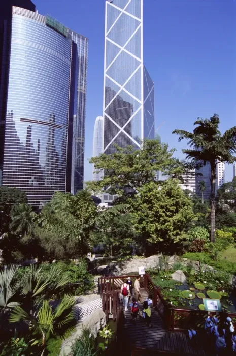 Framed Print : Hong Kong Park, Central, Hong Kong Island, Hong Kong, China, Asia Framed Print : Hong Kong Park, Central, Hong Kong Island, Hong Kong, China, Asia