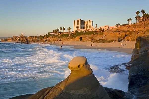 Hoodoo rock formation in La Jolla, San Diego County, California, United States of America