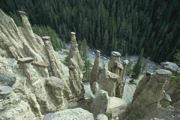 Framed Print : Hoodoos at Hoodoo Creek, Yoho National Park, UNESCO World Heritage Site Framed Print : Hoodoos at Hoodoo Creek, Yoho National Park, UNESCO World Heritage Site