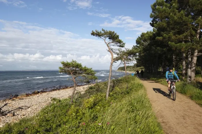 Framed Print : Hornbaek beach, Hornbaek, Zealand, Denmark, Europe