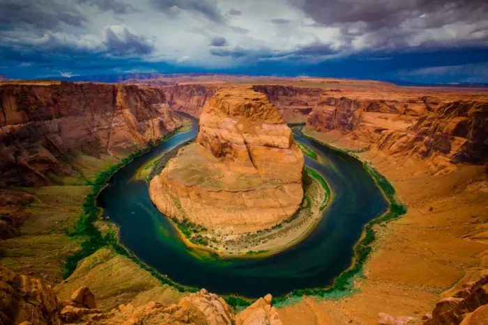 Framed Print : Horseshoe Bend on the Colorado River, Page, Arizona, United States of America, North Framed Print : Horseshoe Bend on the Colorado River, Page, Arizona, United States of America, North