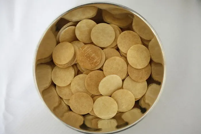 Framed Print : Host wafers, Pontigny, Yonne, France, Europe Framed Print : Host wafers, Pontigny, Yonne, France, Europe