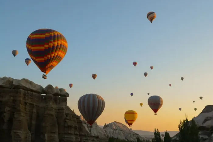 Framed Print : Hot air balloons cruising over Cappadocia, Anatolia, Turkey, Asia Minor, Eurasia Framed Print : Hot air balloons cruising over Cappadocia, Anatolia, Turkey, Asia Minor, Eurasia