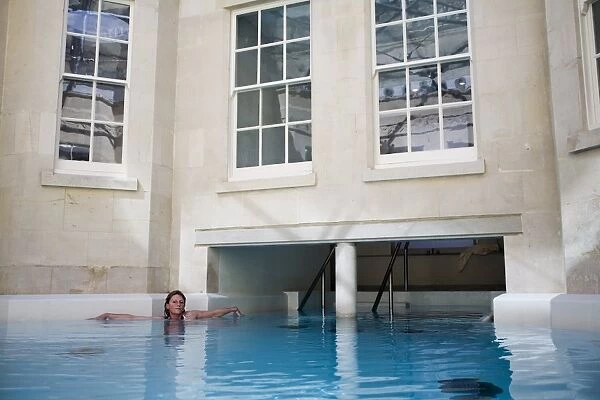 Hot Bath, Thermae Bath Spa, Bath, Avon, England, United Kingdom, Europe