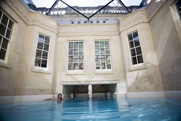 Hot Bath, Thermae Bath Spa, Bath, Avon, England, United Kingdom, Europe