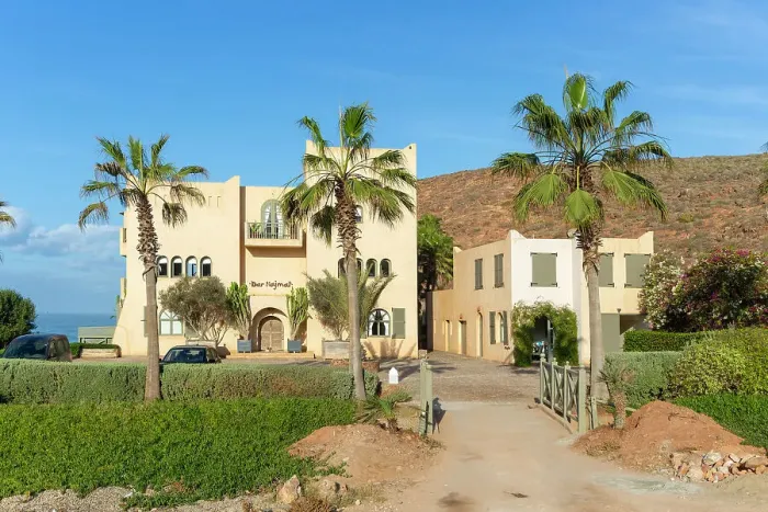 Framed Print : Hotel Auberge Dar Najmat, Mirleft, southern Morocco, North Africa, Africa