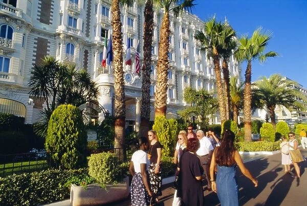 Hotel Carlton, La Croisette, Cannes, Cote d Azur, Provence, France