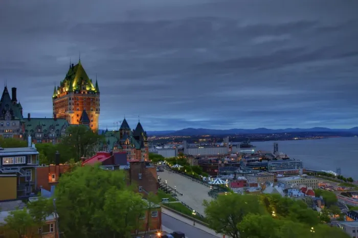 Framed Print : Hotel Chateau Frontenac, Quebec City, Quebec, Canada, North America Framed Print : Hotel Chateau Frontenac, Quebec City, Quebec, Canada, North America