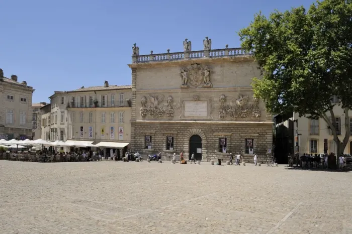 Framed Print : Hotel des Monnaies, Place du Palais, Avignon, Provence, France, Europe Framed Print : Hotel des Monnaies, Place du Palais, Avignon, Provence, France, Europe