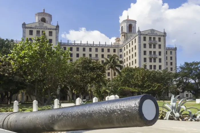 Framed Print : Hotel Nacional and cannon, Havana, Cuba, West Indies, Caribbean, Central America Framed Print : Hotel Nacional and cannon, Havana, Cuba, West Indies, Caribbean, Central America