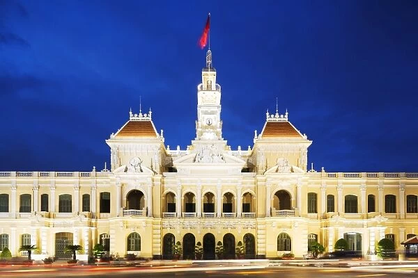Hotel de Ville (City Hall), Ho Chi Minh City (Saigon), Vietnam, Indochina, Southeast Asia
