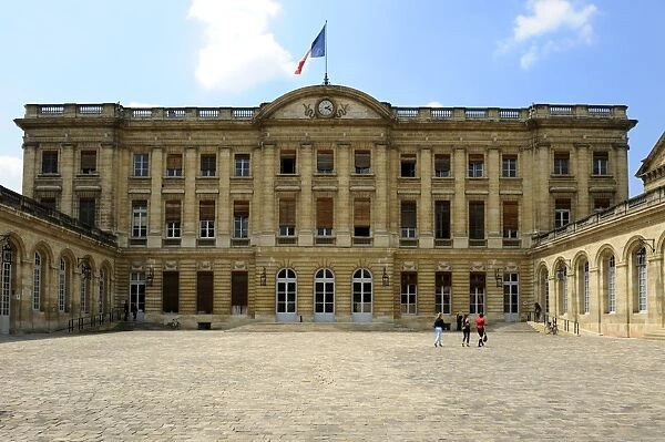 Hotel de Ville (Town Hall), Bordeaux, UNESCO World Heritage Site, Gironde, Aquitaine, France, Europe
