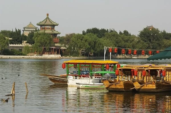 Houhai Lake, Beijing, China, Asia