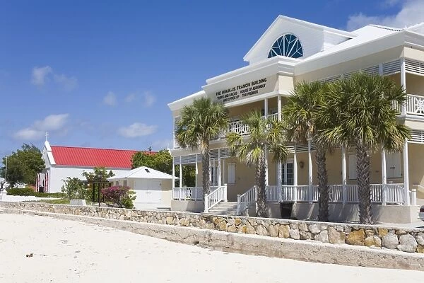 House of Assembly, Cockburn Town, Grand Turk Island, Turks and Caicos Islands, West Indies, Caribbean, Central America