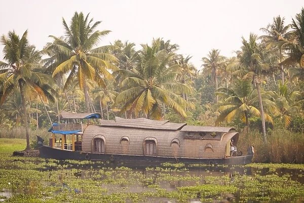 House boat, Kerala, India, Asia