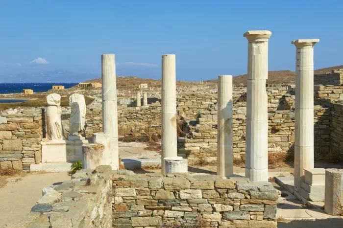 Framed Print : House of Cleopatra, Quarter of the Theatre, Delos, UNESCO World Heritage Site Framed Print : House of Cleopatra, Quarter of the Theatre, Delos, UNESCO World Heritage Site
