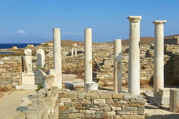 House of Cleopatra, Quarter of the Theatre, Delos, UNESCO World Heritage Site