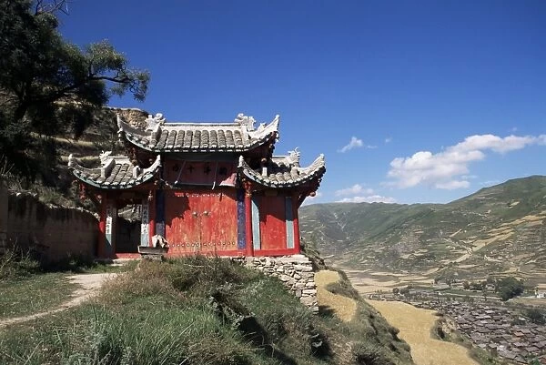 House, Songpan, Sichuan Province, China, Asia